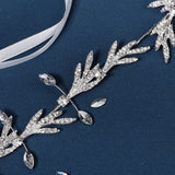 Alloy Leaf Bridal Hairband Wedding Dress Hair Accessory