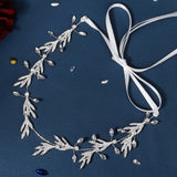 Alloy Leaf Bridal Hairband Wedding Dress Hair Accessory