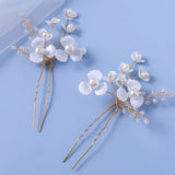 Crystal Bridal Hairpin Flower Wedding Hair Clasp