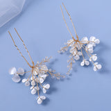 Crystal Bridal Hairpin Flower Wedding Hair Clasp