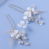 Crystal Bridal Hairpin Flower Wedding Hair Clasp