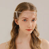 Bridal Head Chain Rhinestone Headbands Women Party Bride Headpiece