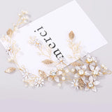 Bohemian Bridal Headband Jewelry Floral Hair Accessories