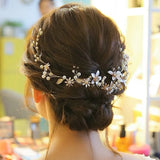 Bohemian Bridal Headband Jewelry Floral Hair Accessories