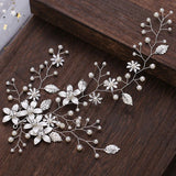 Bohemian Bridal Headband Jewelry Floral Hair Accessories