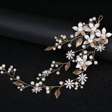 Bohemian Bridal Headband Jewelry Floral Hair Accessories