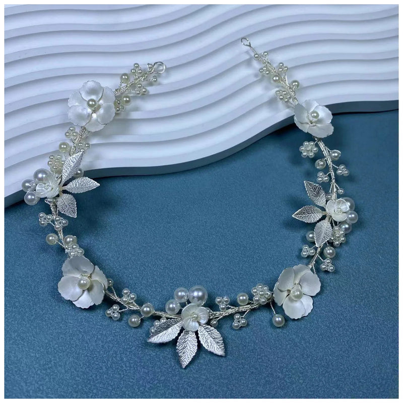 Bridal Headband Alloy Leaf Hairband Wedding Hair Accessories