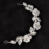 Bridal Headband Soft Chain Alloy Hairbands Leaf Shape Headwear