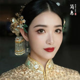Chinese Style Wedding Xiuhe Hair Accessories Set