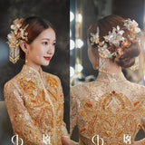 Chinese Style Wedding Xiuhe Hair Accessories Set