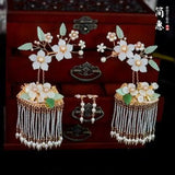 Chinese Style Wedding Xiuhe Hair Accessories Set
