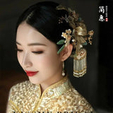 Chinese Style Wedding Xiuhe Hair Accessories Set