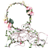 Seaside Holiday Floral Crown for Wedding Party Decor