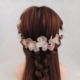 Bridal Headwear Wedding Hair Accessories Flower Headband Wedding Hair Jewelry