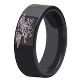Navy Seals Military Ring Women Men's Tungsten Comfort Fit Ring