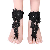 Bridal Lace Anklet Wedding Supplies Crochet Foot Jewelry