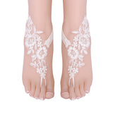 Bridal Lace Anklet Wedding Supplies Crochet Foot Jewelry