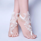 Bridal Lace Anklet Wedding Supplies Crochet Foot Jewelry