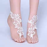 Bridal Lace Anklet Wedding Supplies Crochet Foot Jewelry