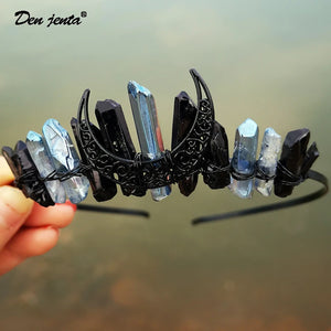 Bridal Moon Crown Comb Wedding Hair Jewelry Woman And Kids Tiaras