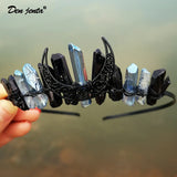 Bridal Moon Crown Comb Wedding Hair Jewelry Woman And Kids Tiaras