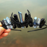 Bridal Moon Crown Comb Wedding Hair Jewelry Woman And Kids Tiaras