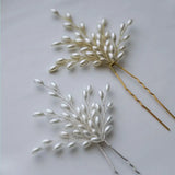 Bridal Pearl Hairpin Women Hair Comb Wedding Jewelry