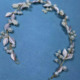 Bridal Pearl Headband Wedding Hairband Hair Accessories Bride Tiara