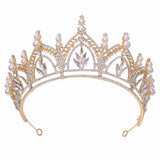 Bridal Tiara Big Crown Wedding Tiara Catwalk Show Hair Accessories