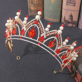 Bridal Tiara Big Crown Wedding Tiara Catwalk Show Hair Accessories