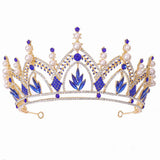 Bridal Tiara Big Crown Wedding Tiara Catwalk Show Hair Accessories