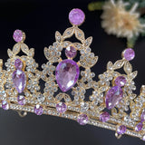 Bridal Tiara Rhinestone Crown Headband Wedding Hair Jewelry