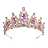 Bridal Tiara Rhinestone Crown Headband Wedding Hair Jewelry