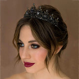 Bridal Tiara Halloween Crown Princess Queen Rhinestone Headband
