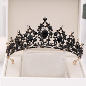 Bridal Tiara Halloween Crown Princess Queen Rhinestone Headband