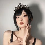 Bridal Tiara Halloween Crown Princess Queen Rhinestone Headband