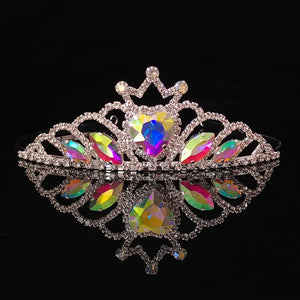 Bridal Crystal Crown Wedding Party Hair Jewelry Headpiece