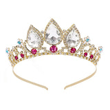 Bridal Wedding Crown Princess Crystal Tiara Headdress