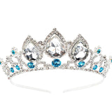Bridal Wedding Crown Princess Crystal Tiara Headdress