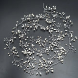 Bridal Crystal Bride Headband Hair Comb Pearl Beads Decoration