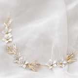 Bridal Wedding Crystal Headband Rhinestone Hairband Flower Decoration