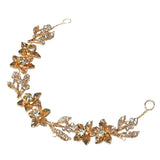 Bridal Wedding Crystal Headband Rhinestone Hairband Flower Decoration