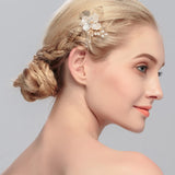 Crystal Hair Comb Clips Rhinestone Hair Jewelry Bridal Headpiece