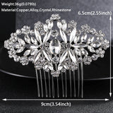 Crystal Hair Combs Clips for Wedding Bridal