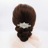 Bridal Wedding Hair Combs Shining Rhinestone Headpieces
