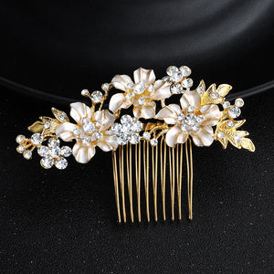 Bridal Wedding Hair Combs Shining Rhinestone Headpieces