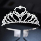 Bridal Rhinestone Crown Headband Hair Accessories Party Jewelry