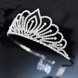 Bridal Rhinestone Crown Headband Hair Accessories Party Jewelry