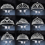 Bridal Rhinestone Crown Headband Hair Accessories Party Jewelry