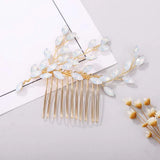 Bridal Wedding Rhinestone Hair Comb Bride Head Ornaments